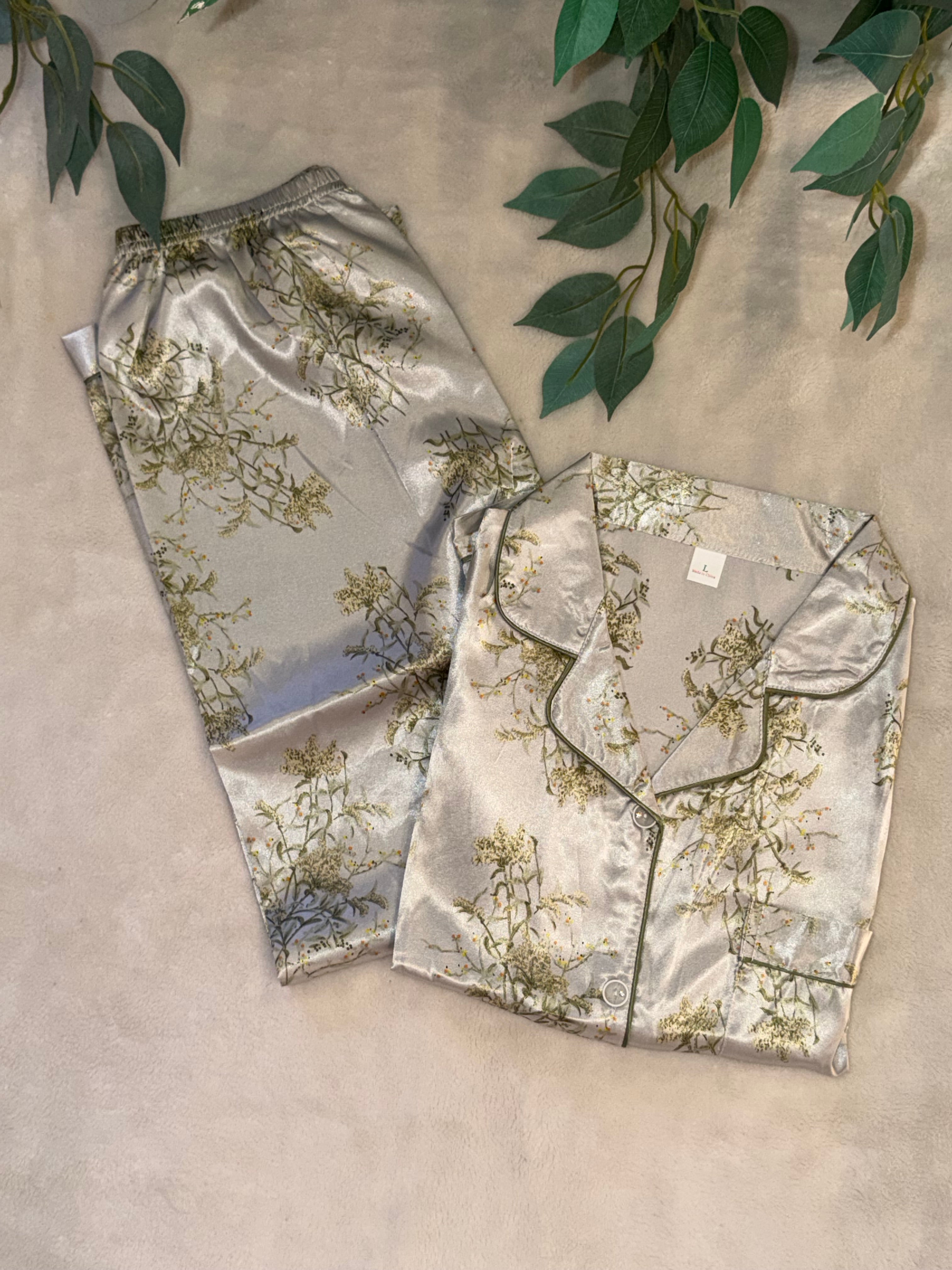 Pijama Florales de Primavera