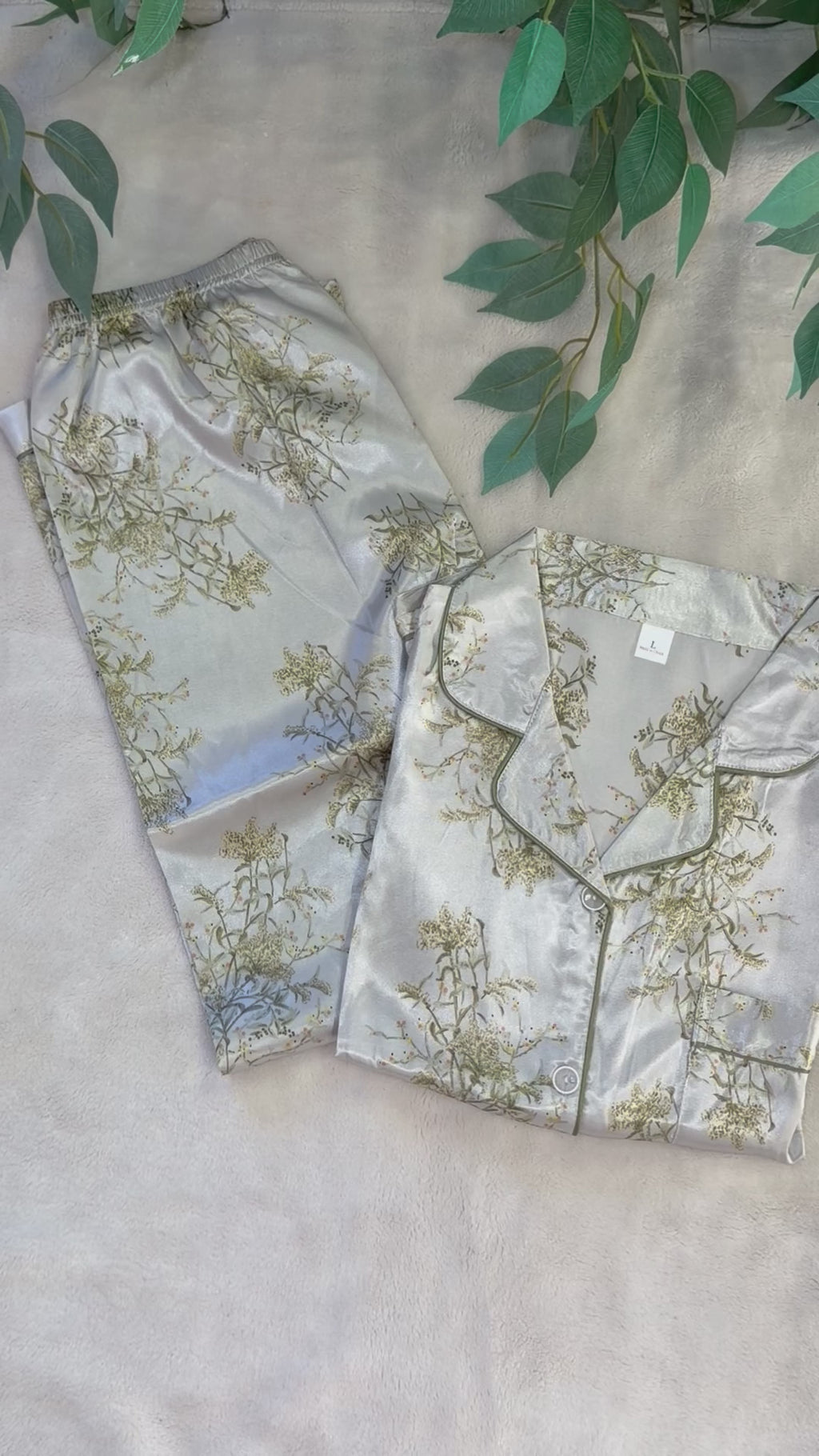Pijama Florales de Primavera